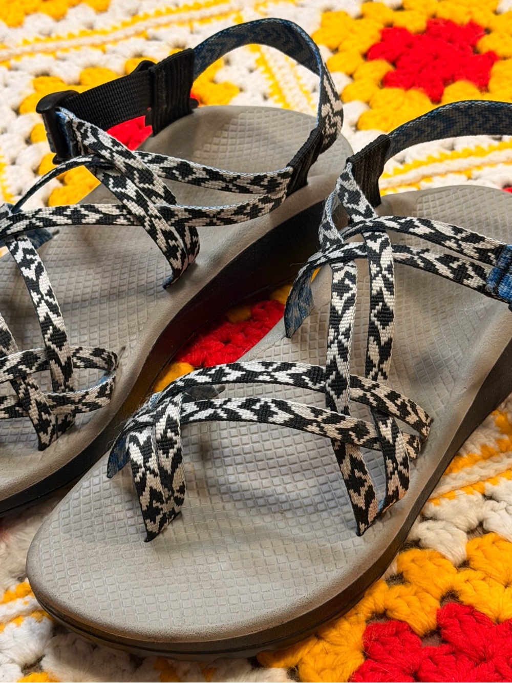 Chaco Sport Fishing Sandals Cloud ZX2 Arch Support Strappy Womens 11.5 Classic